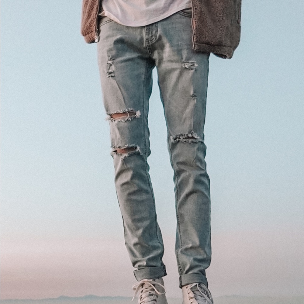 Pac Sun, Mens Denim Skinny Jeans, W30, L32